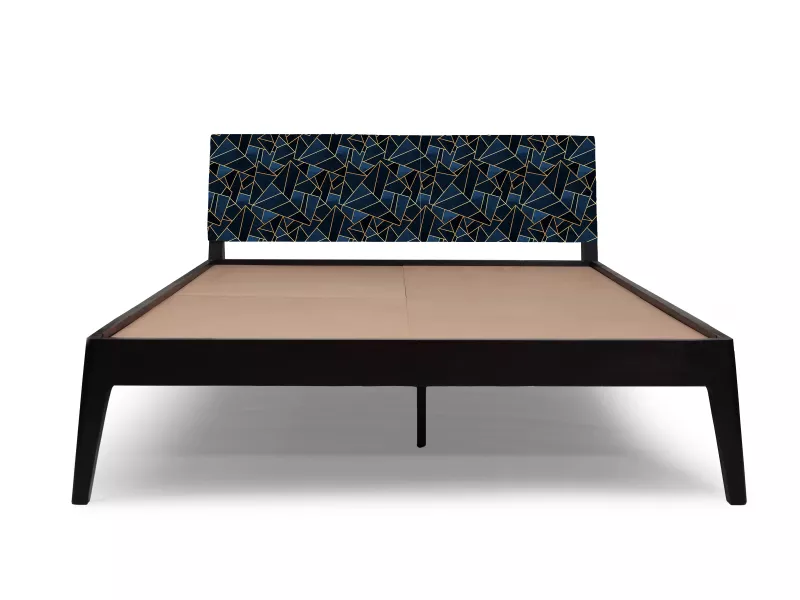 Prism Solid Wood Queen Size Double Bed